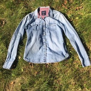 Chambray button up