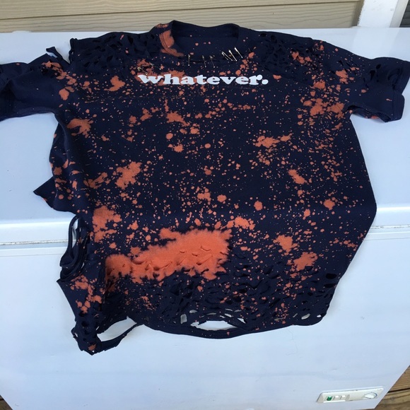 Distressed tees - Picture 1 of 4