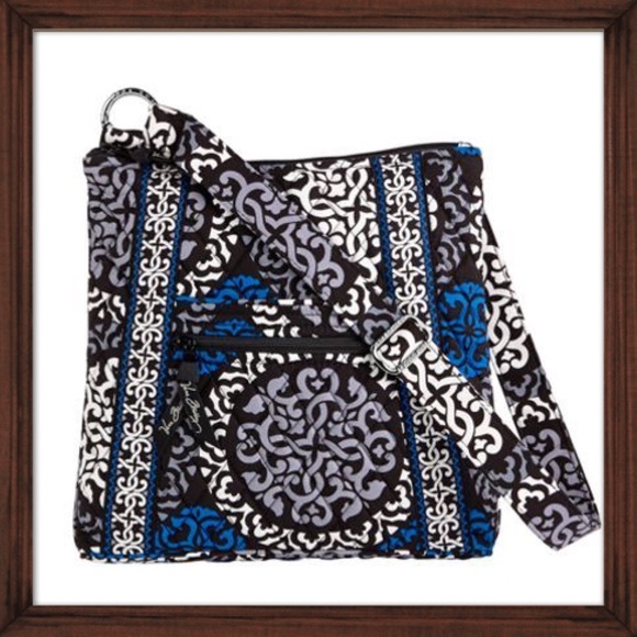 Vera Bradley Hipster Crossbody  Canterberry Cobalt