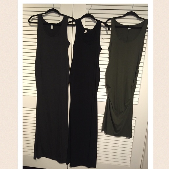 3 Old Navy Maternity maxi dresses