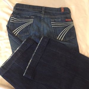 DOJO 7 for all mankind jeans