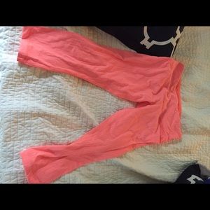 Lululemon and athleta Capri workout pants