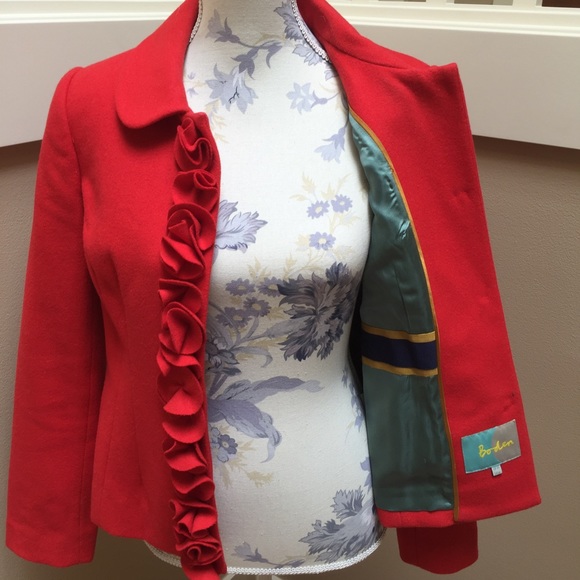 Boden Red Jacket - image 2