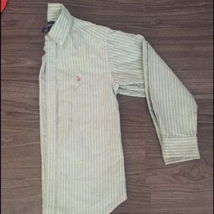 Polo button up long sleeve shirt