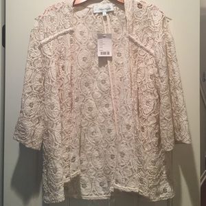 Anthropologie, Beth Bowley lace jacket NEW