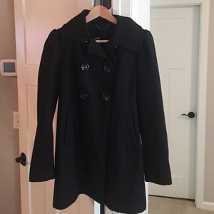 Guess medium black peacoat