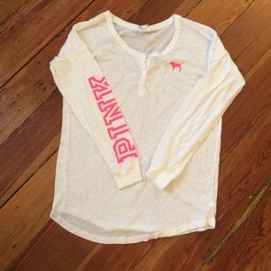 PINK long-sleeved shirt