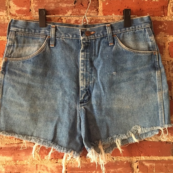 vintage wrangler jorts