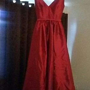 A formal designer spring / summer dress