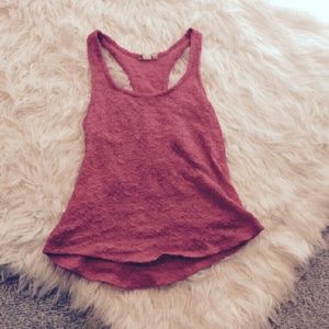 Coral tank top