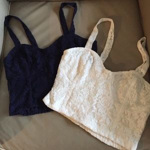 Charlotte Russe crop tops