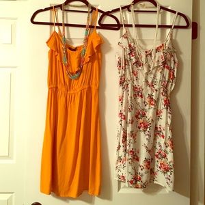 2 summer dresses