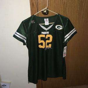 NWT Women's Green Bay Packer Jersey