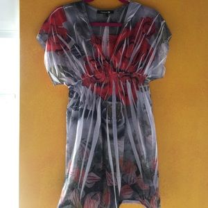 Forever 21 V Neck Mini Dress