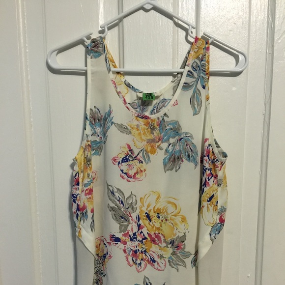 High low dress tank