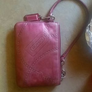 Coach wristlet