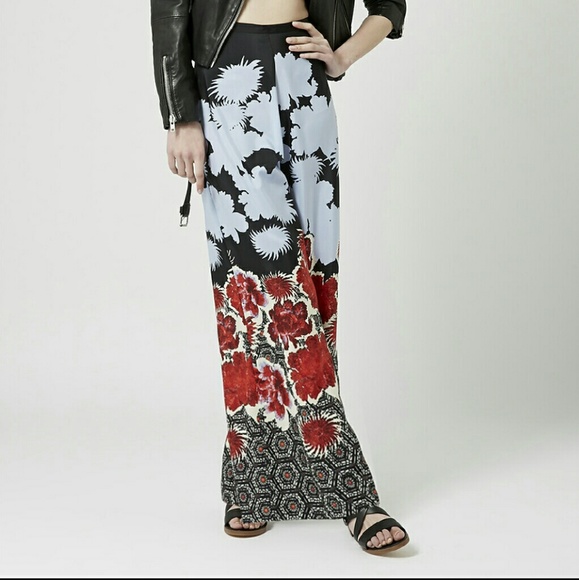 Beautiful printed flare pants