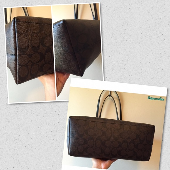 πCoach Signature City ToteπSold to Client @ work - Picture 4 of 4