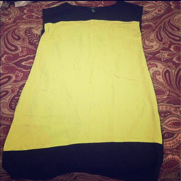 lime/yellow and black dress!💛