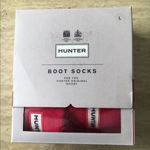 Red Hunter Boot Socks