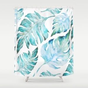 Shower curtain. Society6.com brand