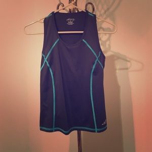 Racer back exercise tank top