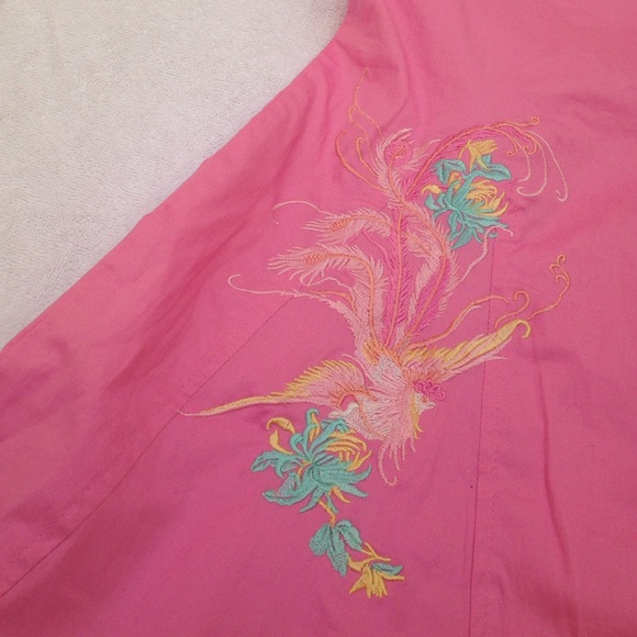 A line pink skirt - Picture 2 of 3