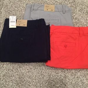 3 pairs of J Crew Bermuda shorts