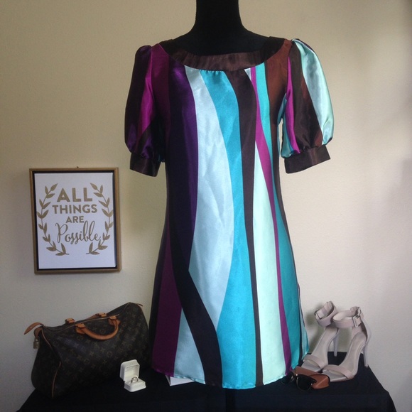 ✨Bold Mod-ish Mini Dress✨ - Picture 2 of 4