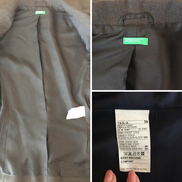 Benetton Jackets & Coats - Benetton Suit Jacket - Medium Benetton Jackets & Coats - Benetton Suit Jacket - Medium