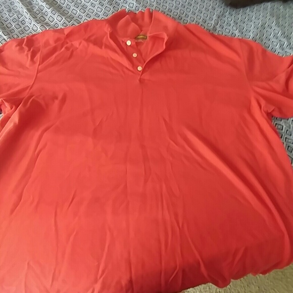 Foundry Solid Pink Polo