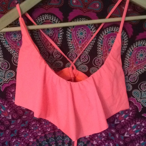 Flowy bikini top