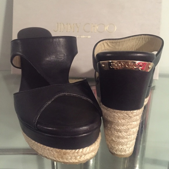 Jimmy Choo Wedge Sandals - Picture 2 of 4