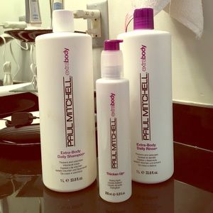 Extra Body PM Daily Shampoo & Rinse w/ Thicken Up