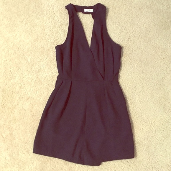 Tobi XS navy blue romper