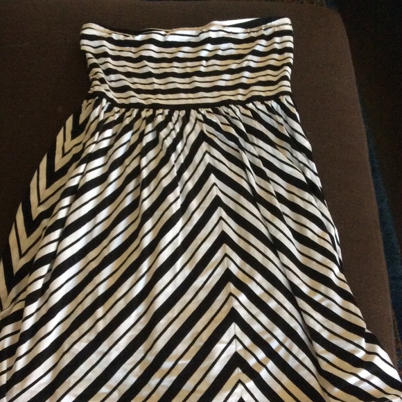 Strapless sundress