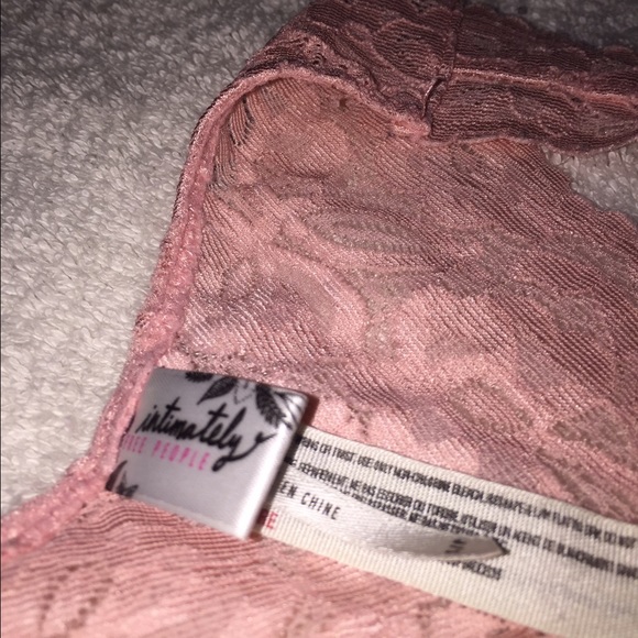 light pink free people bralette - Picture 2 of 3