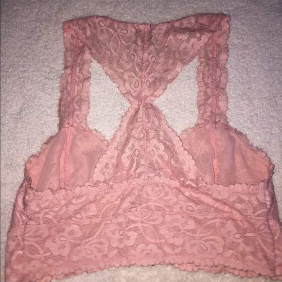 light pink free people bralette - Picture 3 of 3