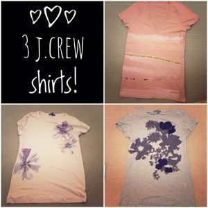 3 J.Crew Tshirts