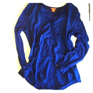 💣💜PRICE DROP 💜💣 Royal blue Joe brand blouse