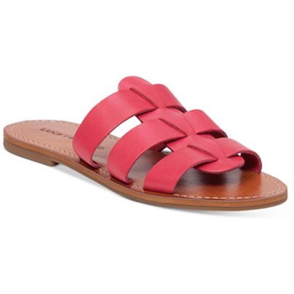 Lucky Aisha Sandal Dark Rose/Pink Sandal