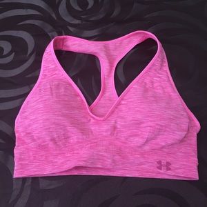 Under Armour Pink Sports Bra