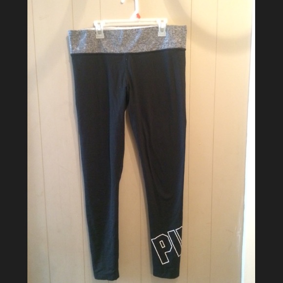 Victoria's Secret PINK, black leggings