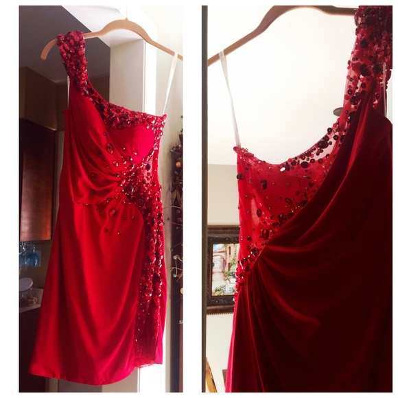 Short prom or homecoming dress. Sz 6