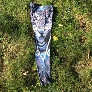 Space Leopard leggings