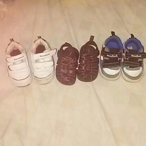 Bundle-  size 3 infant boys shoes