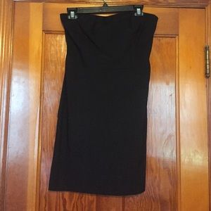 Mini black dress