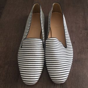 Jcrew Loafers- striped-Size 10