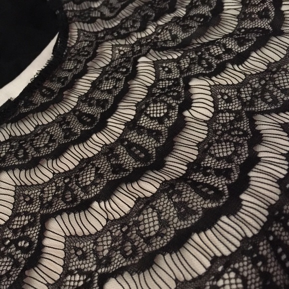 Gorgeous Lace Flare Dress - Picture 2 of 4