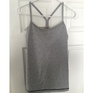 Lululemon tank with built in shelf bra